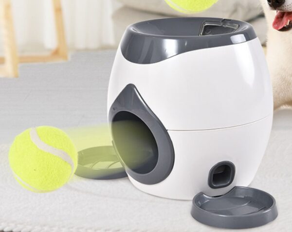 Smart Pet Feeder Tennis Ball Missing Device Throwing Reward Machine - Image 6