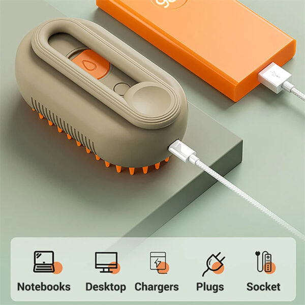 Cat & Dog Steam Brush Steamy Brush 3 In 1 - Image 9
